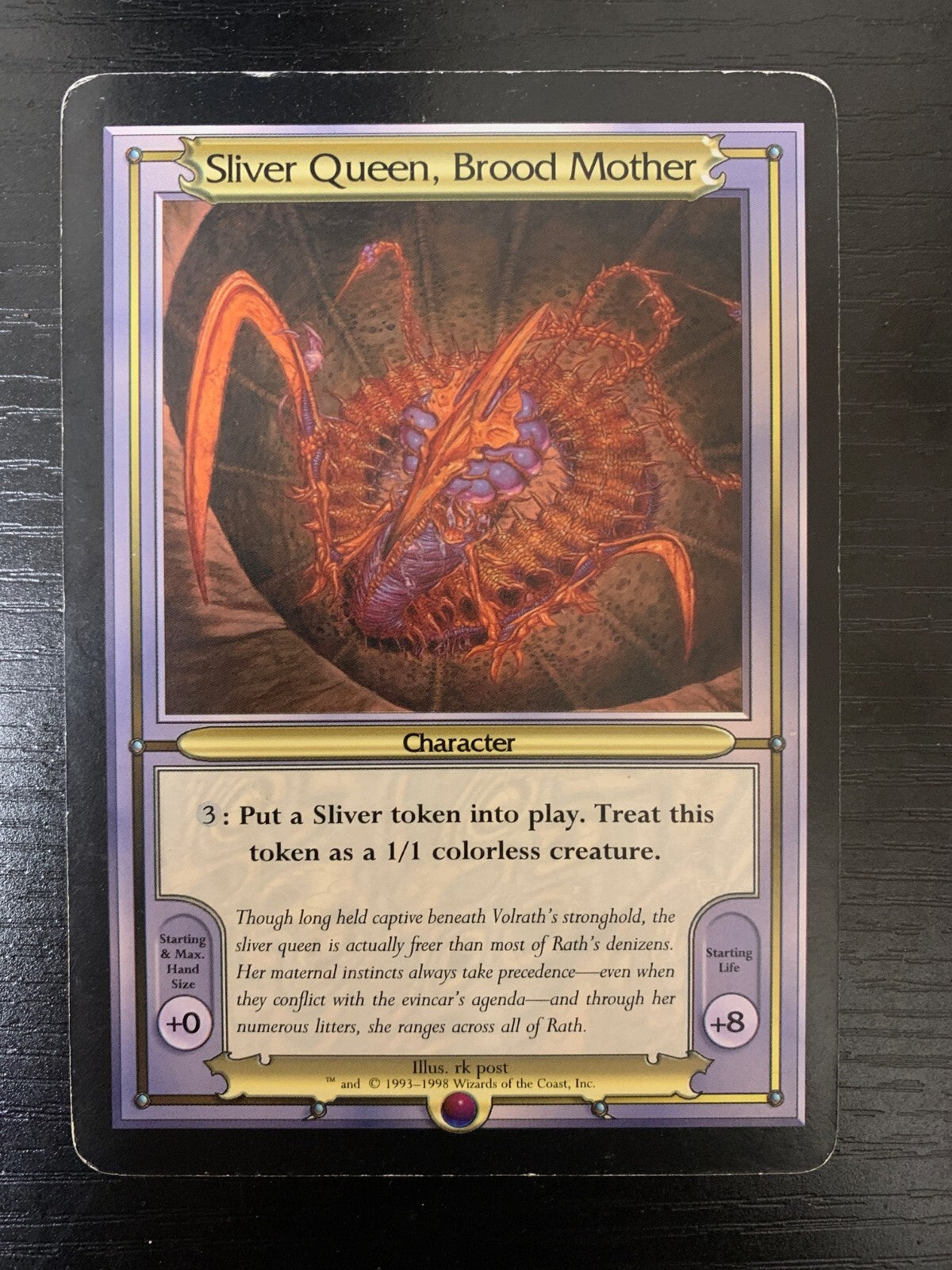 OVERSIZED Sliver Queen, Brood Mother ~ Vanguard [ PLAYED ] [ Magic MTG ]