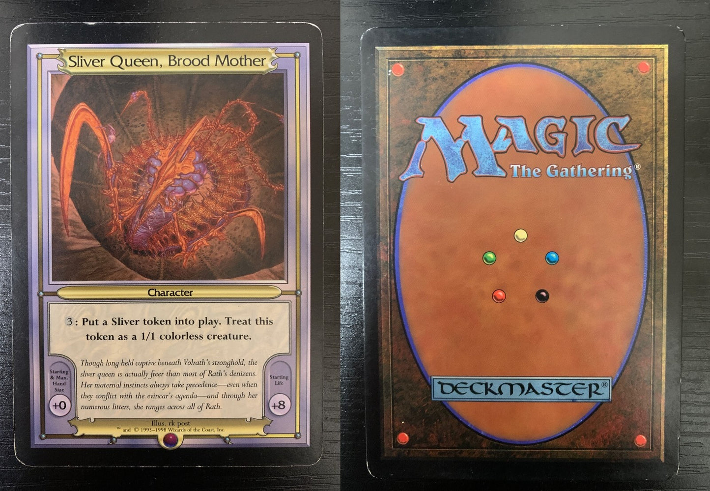 OVERSIZED Sliver Queen, Brood Mother ~ Vanguard [ PLAYED ] [ Magic MTG ]