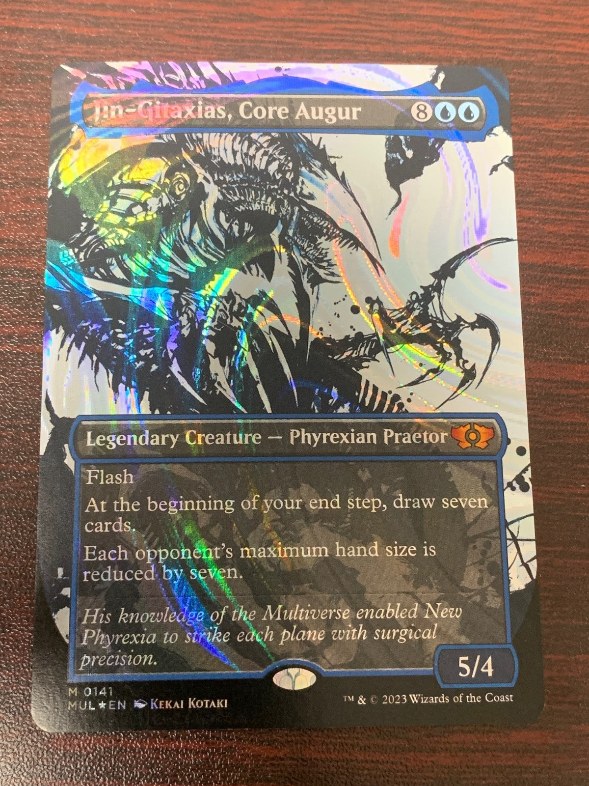 FOIL HALO Jin-Gitaxias, Core Augur ~ Multiverse Legends [ EX ] [ Magic MTG ]