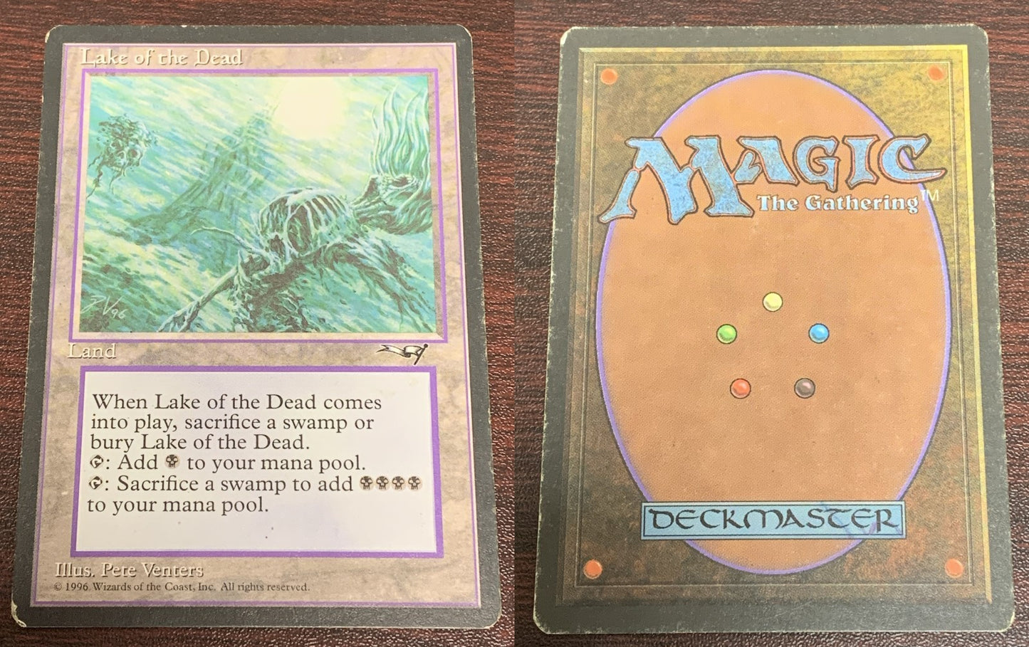 Lake of the Dead ~ Alliances [ MODERATELY PLAYED ] [ Magic MTG ]