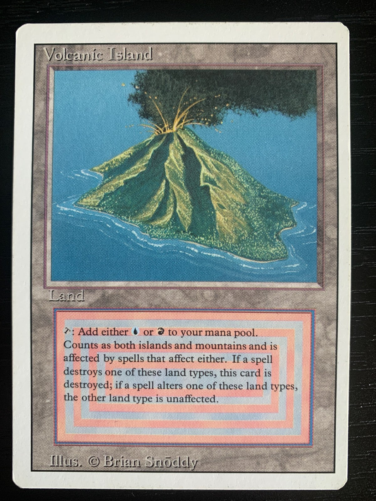Volcanic Island ~ Revised [ GOOD CONDITION ] [ Magic the Gathering MTG ]