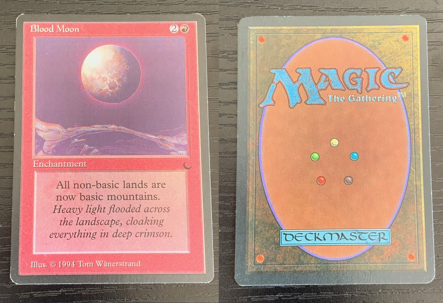 Blood Moon ~ The Dark [ NearMint/Excellent+ ] [ Magic MTG ]