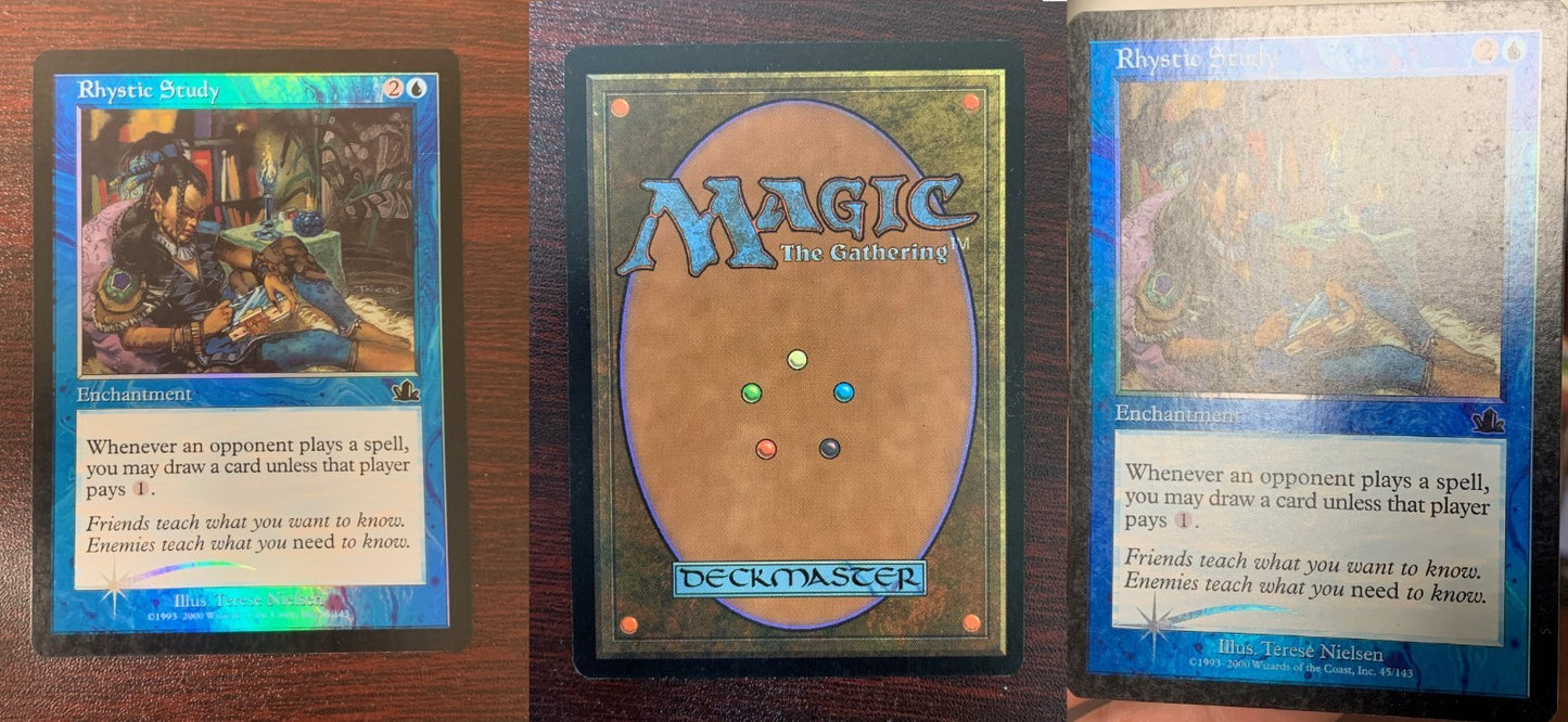 FOIL Rhystic Study ~ Prophecy [ NearMint/Excellent+ ] [ Magic MTG ]