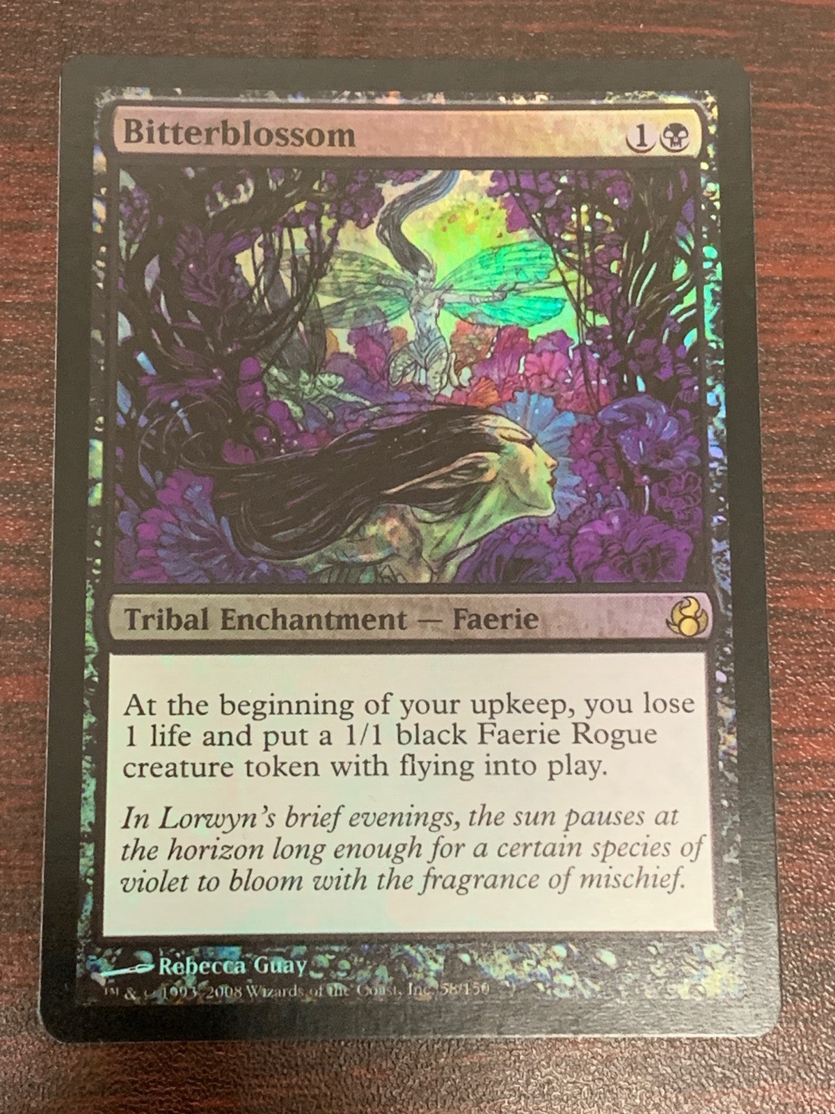 FOIL Bitterblossom ~ Morningtide [ NearMint ] [ Magic the Gathering MTG ]