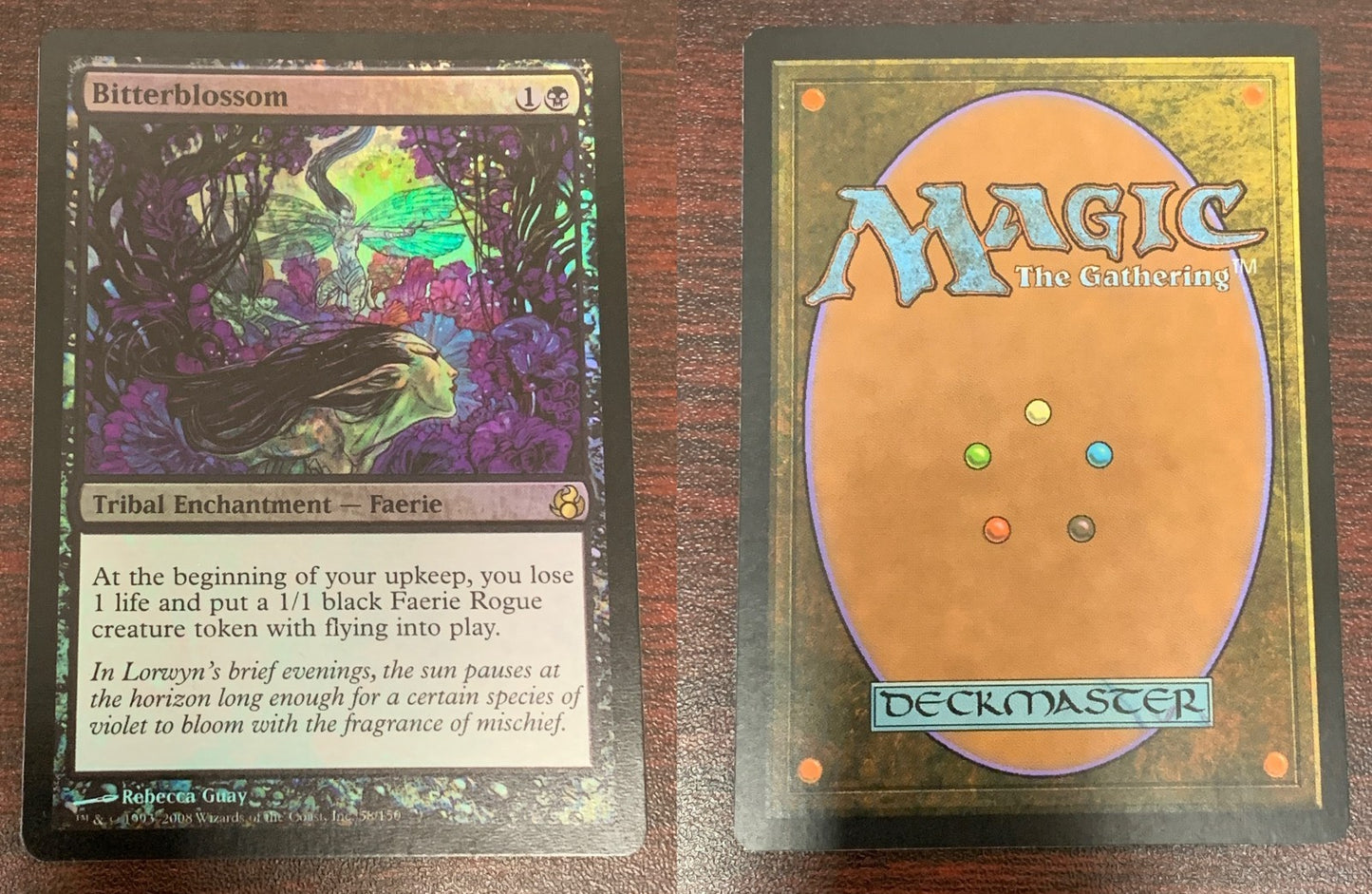 FOIL Bitterblossom ~ Morningtide [ NearMint ] [ Magic the Gathering MTG ]