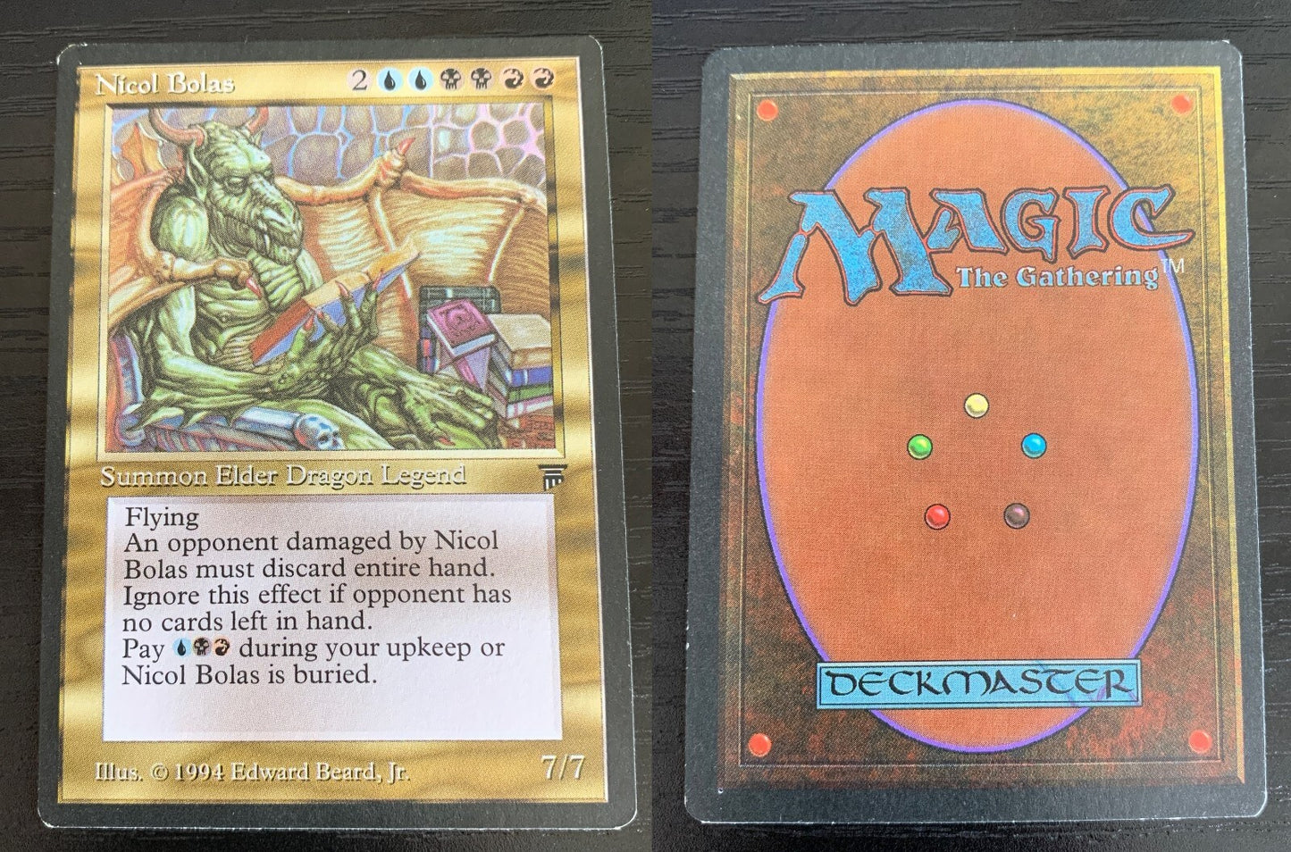 Nicol Bolas ~ Legends [ NearMint/Excellent+ ] [ Magic the Gathering MTG ]