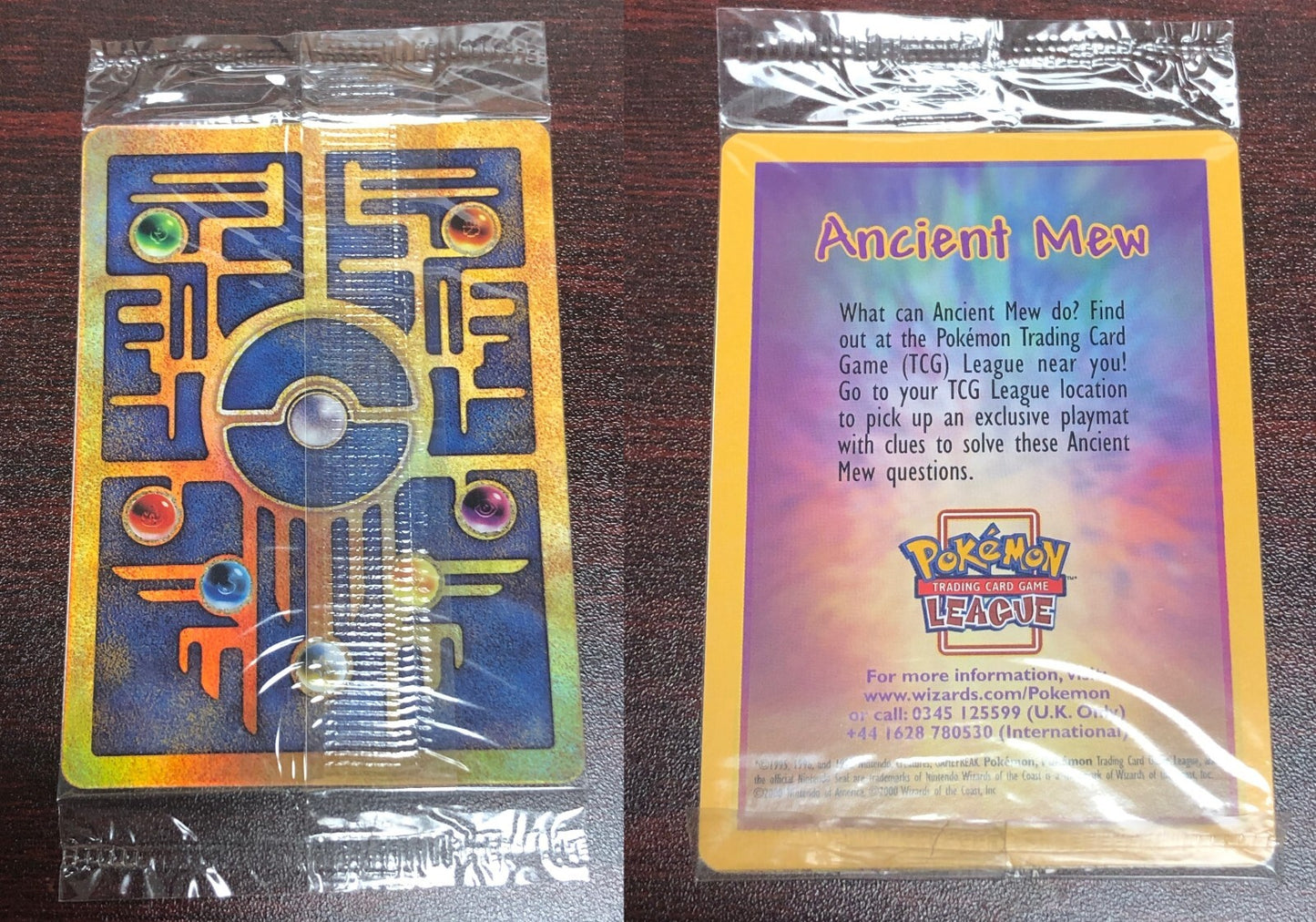 Ancient Mew HOLO ~ 2000 Movie Promo [ BRAND NEW ~ FACTORY SEALED ] [ Pokemon ]