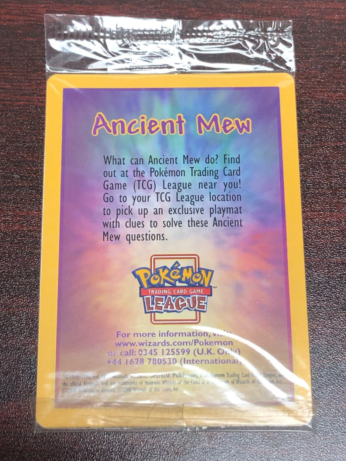 Ancient Mew HOLO ~ 2000 Movie Promo [ BRAND NEW ~ FACTORY SEALED ] [ Pokemon ]