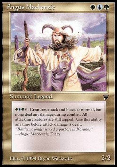 Angus Mackenzie ~ Legends [ Excellent+ ] [ Magic MTG ]
