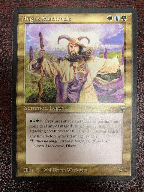Angus Mackenzie ~ Legends [ Excellent+ ] [ Magic MTG ]
