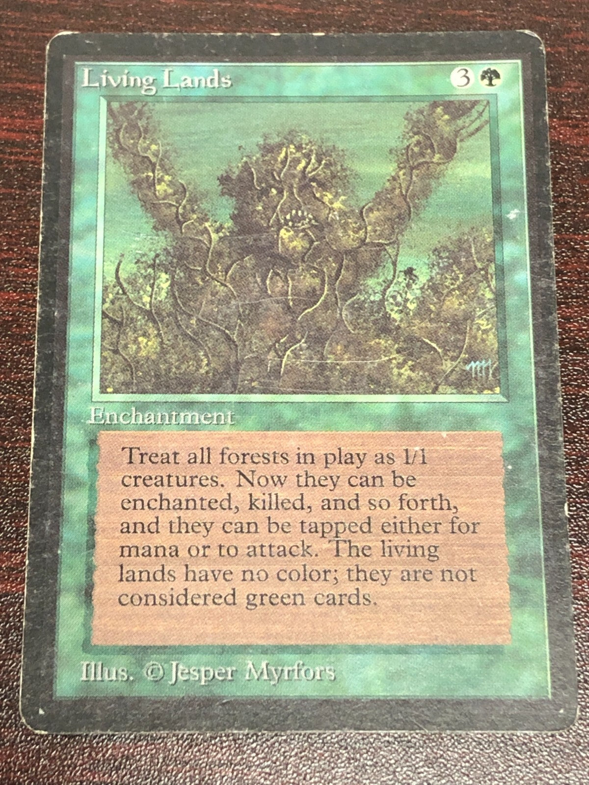 Living Lands ~ Limited Edition BETA [ MODERATELY PLAYED ] [ Magic MTG ]