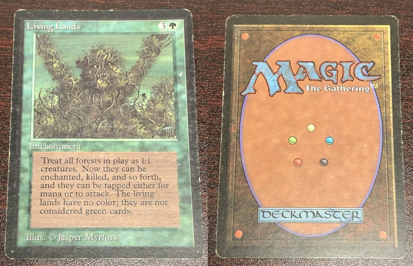 Living Lands ~ Limited Edition BETA [ MODERATELY PLAYED ] [ Magic MTG ]