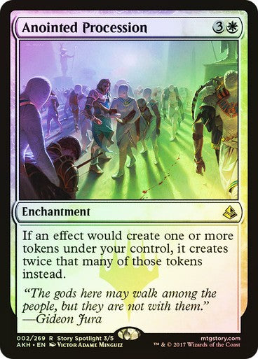 FOIL Anointed Procession ~ Amonkhet [ Excellent ] [ Magic MTG ]