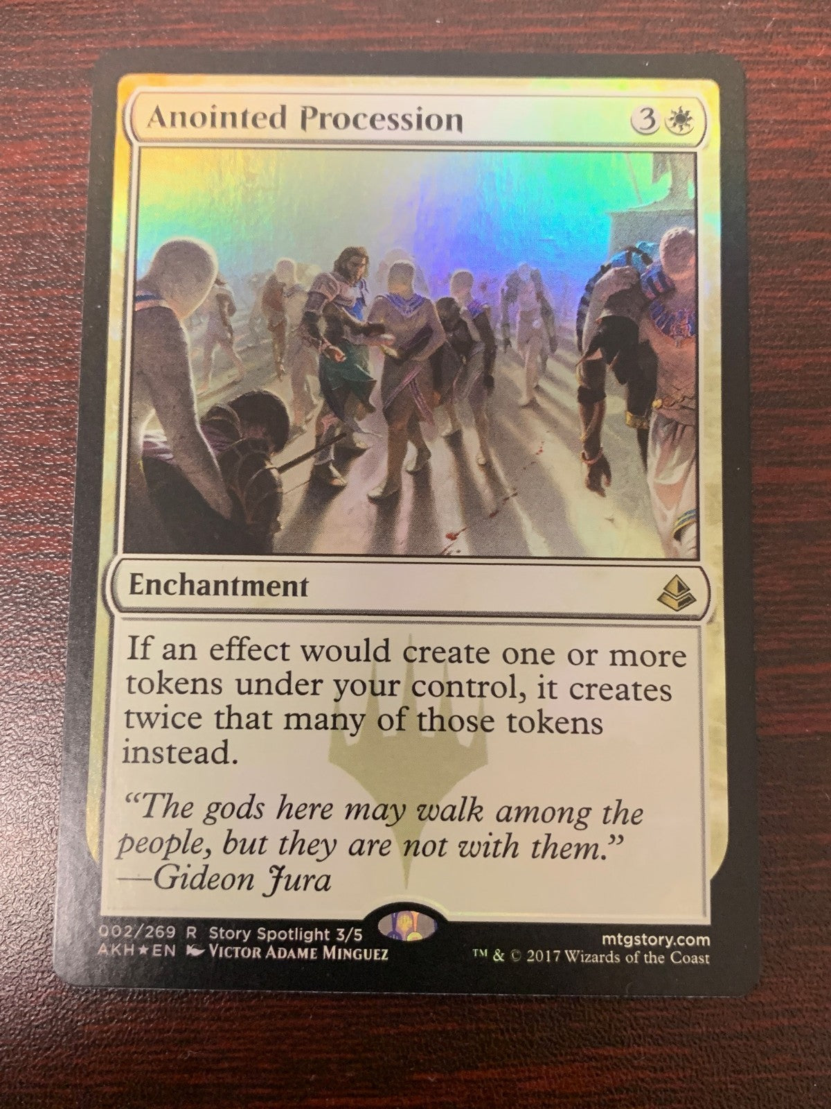 FOIL Anointed Procession ~ Amonkhet [ Excellent ] [ Magic MTG ]