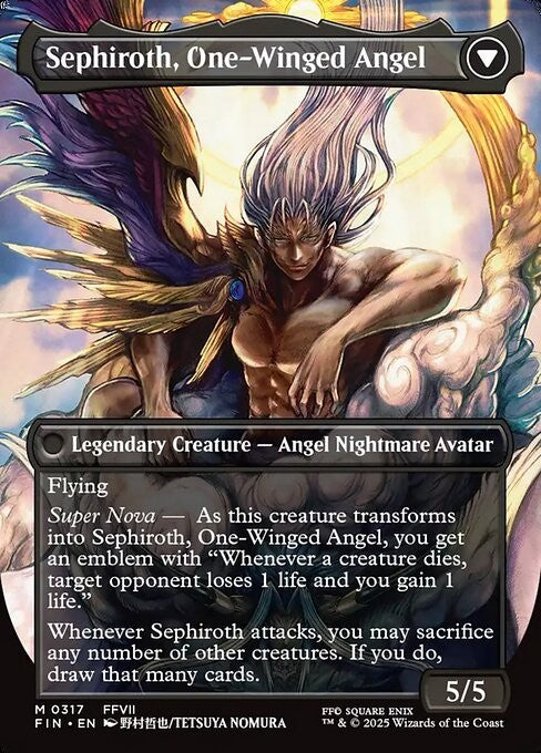 ANIME Sephiroth, Fabled SOLDIER ~ Final Fantasy [ NM ] [ Magic MTG ]