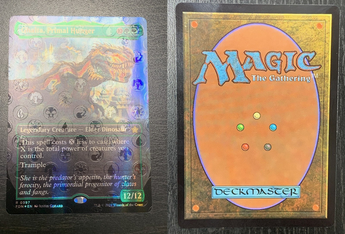 FOIL MANA Ghalta, Primal Hunger ~ Foundations [ NM ] [ Magic MTG ]