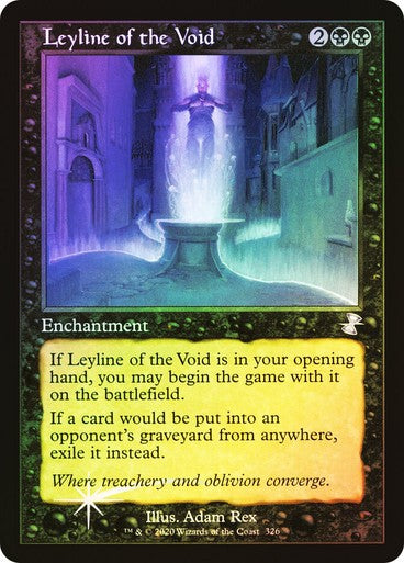 FOIL Leyline of the Void ~ Time Spiral Remastered [ NearMint ] [ Magic MTG ]