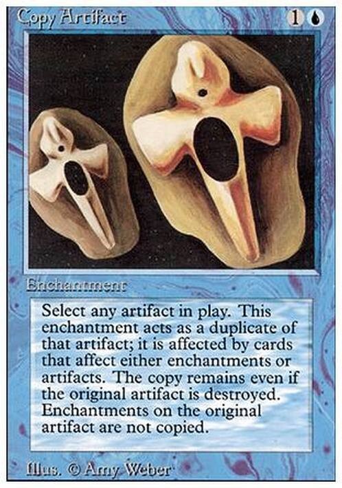 Copy Artifact ~ Revised [ MODERATELY PLAYED ] [ Magic MTG ]