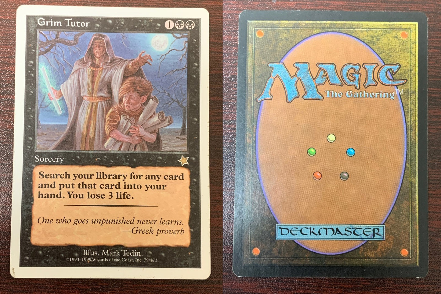 Grim Tutor ~ Starter 1999 [ PLAYED ] [ Magic MTG ]