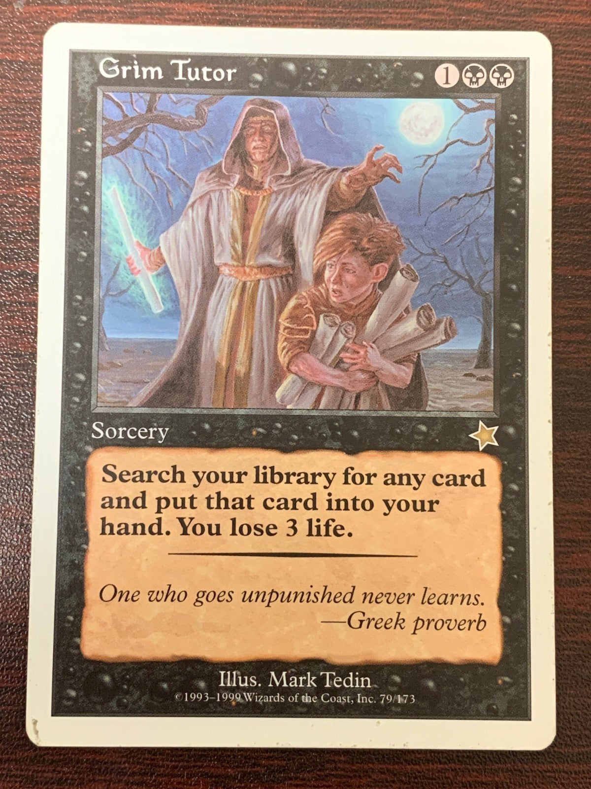 Grim Tutor ~ Starter 1999 [ PLAYED ] [ Magic MTG ]