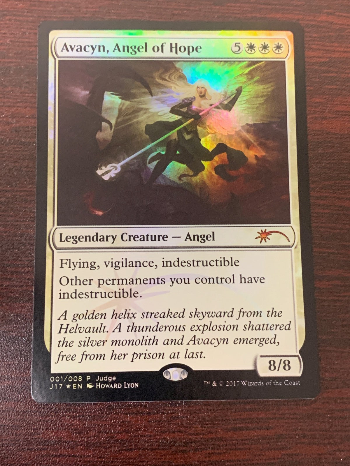 FOIL Avacyn, Angel of Hope ~ Judge Rewards Promos [ NearMint ] [ Magic MTG ]