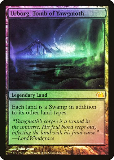 FOIL Urborg, Tomb of Yawgmoth ~ From the Vault [ NearMint ] [ Magic MTG ]