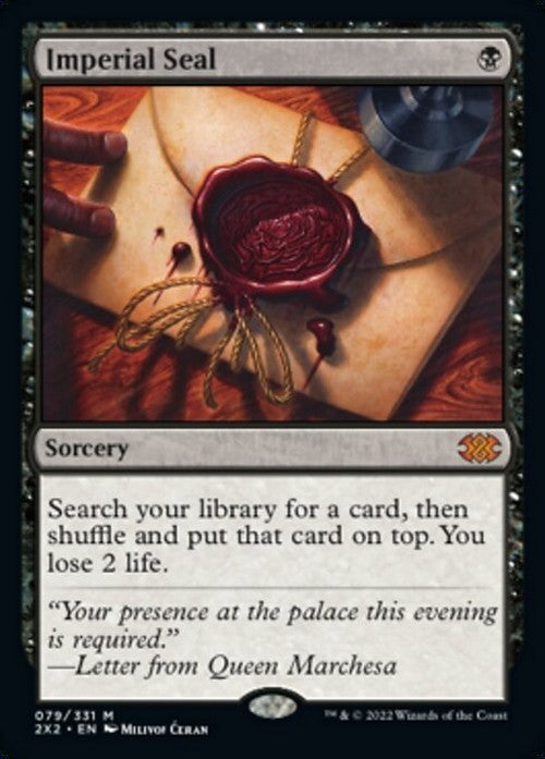 Imperial Seal ~ Double Masters 2022 [ MINT ] [ Magic MTG ]