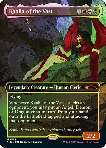 FOIL Kaalia of the Vast ~ Secret Lair: Our Boss Is on Vacation [ EX ] [ MTG ]