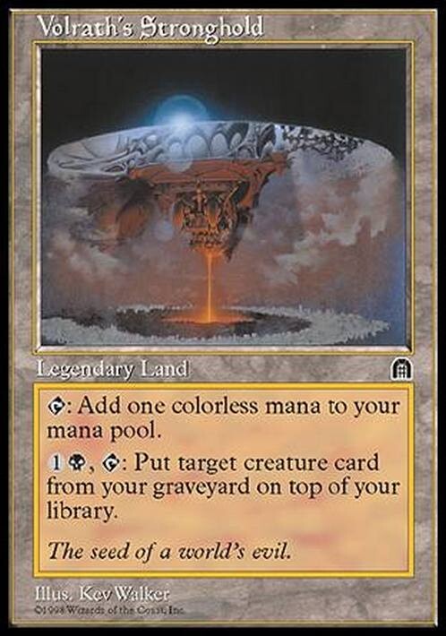 Volrath's Stronghold ~ Stronghold [ MODERATELY PLAYED ] [ Magic MTG ]