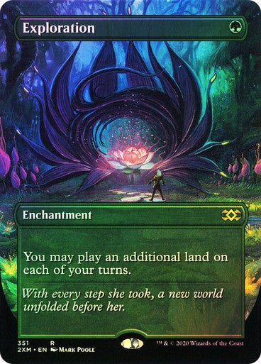 FOIL BORDERLESS Exploration ~ Double Masters [ NearMint ] [ Magic MTG ]