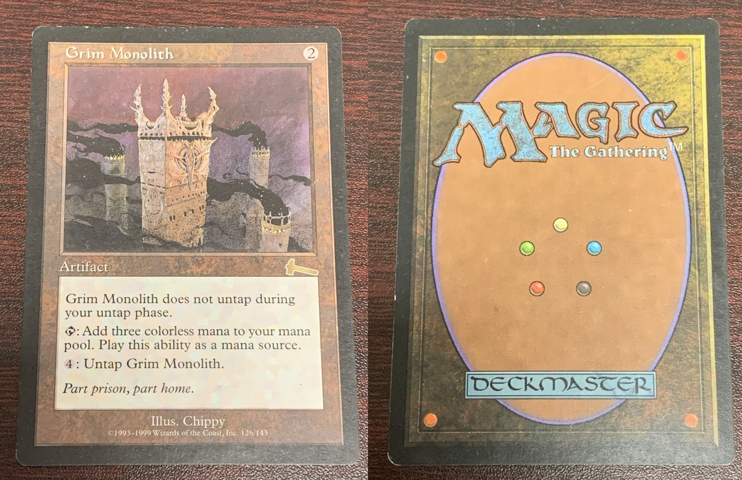 Grim Monolith ~ Urza's Legacy [ GOOD CONDITION ] [ Magic MTG ]