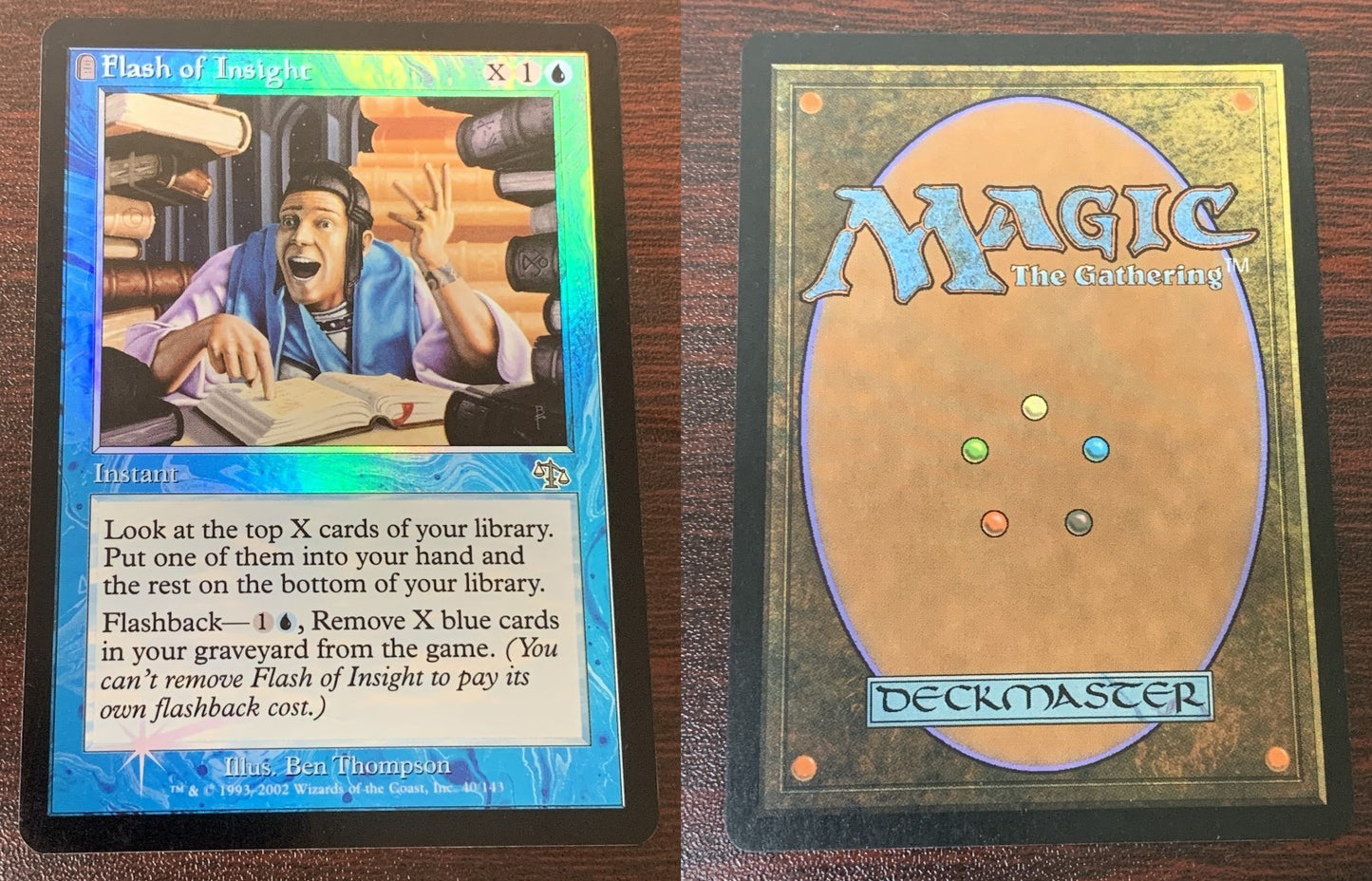 FOIL Flash of Insight ~ Judgment [ NearMint ] [ Magic MTG ]