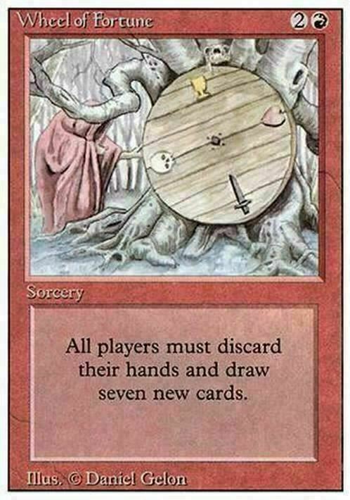 Wheel of Fortune ~ Revised [ MODERATELY PLAYED ] [ Magic MTG ]