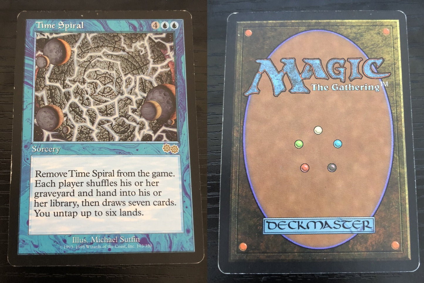 Time Spiral ~ Urza's Saga [ MODERATELY PLAYED ] [ Magic MTG ]