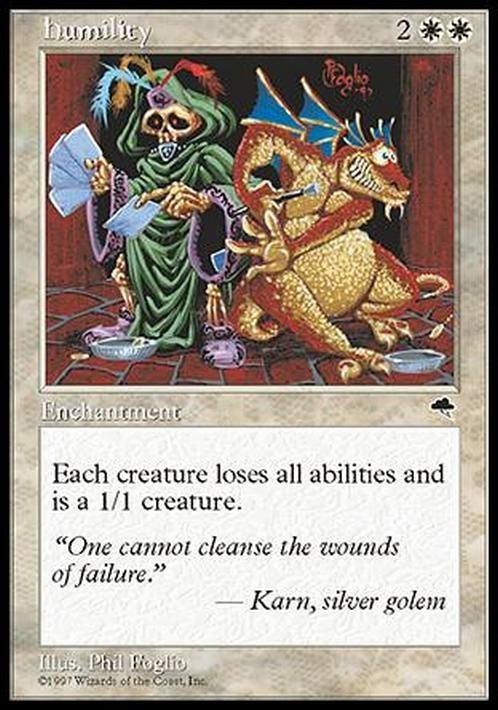 Humility ~ Tempest [ Excellent ] [ Magic MTG ]
