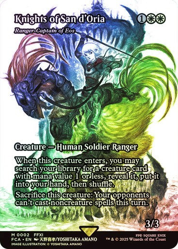FOIL Knights of San d'Oria (Ranger-Captain of Eos) ~ Final Fantasy [ MINT ] MTG