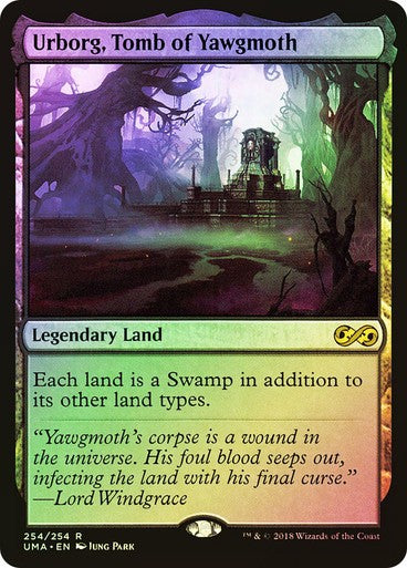FOIL Urborg, Tomb of Yawgmoth ~ Ultimate Masters [ MINT ] [ Magic MTG ]