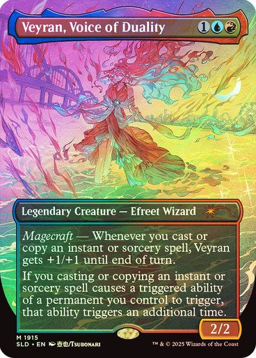 FOIL Veyran, Voice of Duality ~ Secret Lair: Tsubonari [ NM ] [ Magic MTG ]