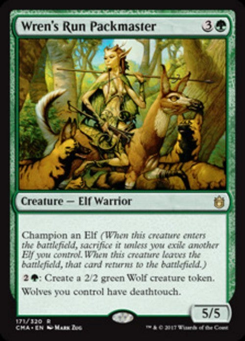 Wren's Run Packmaster ~ Commander Anthology 1 [ EX ] [ Magic MTG ]