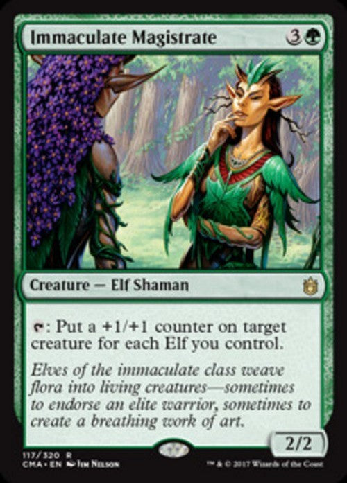 Immaculate Magistrate ~ Commander Anthology 1 [ EX ] [ Magic MTG ]