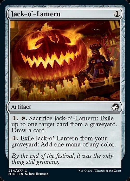 Jack-o'-Lantern ~ Midnight Hunt [ NM ] [ Magic MTG ]