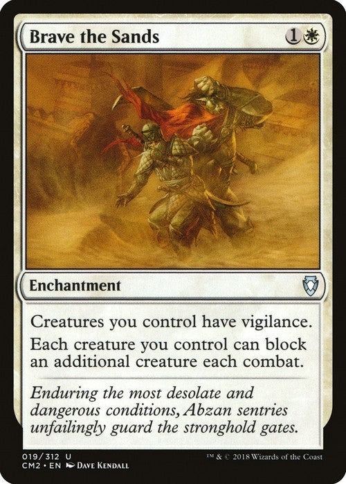 Brave the Sands ~ Commander Anthology 2 [ NM ] [ Magic MTG ]