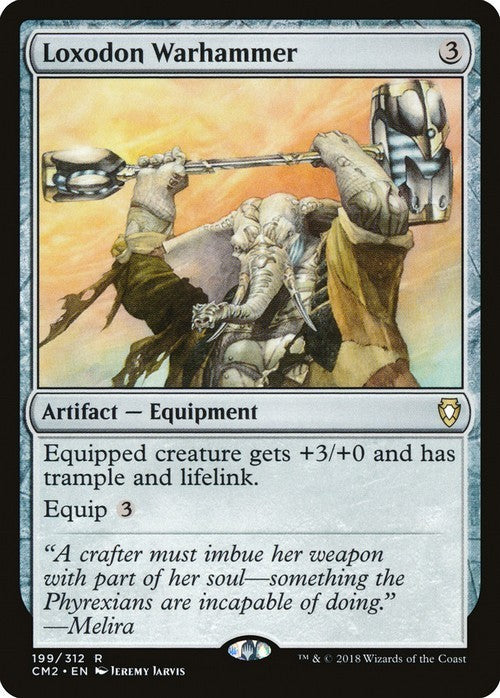 Loxodon Warhammer ~ Commander Anthology 2 [ NM ] [ Magic MTG ]