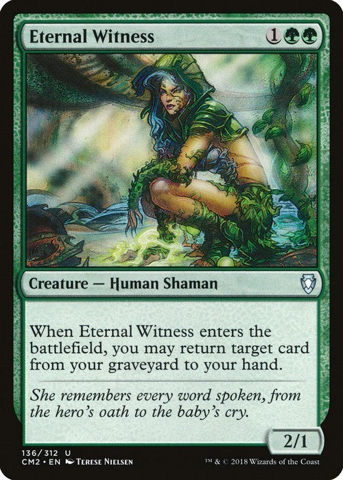 Eternal Witness ~ Commander Anthology 2 [ EX ] [ Magic MTG ]