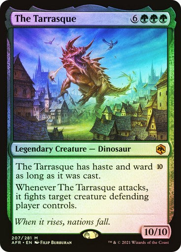 FOIL The Tarrasque ~ Adventures in the Forgotten Realms [ NM ] [ Magic MTG ]