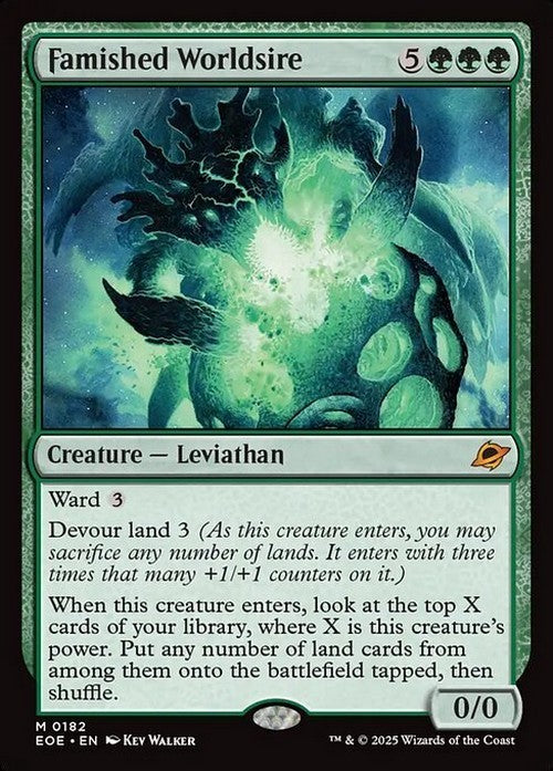 Famished Worldsire ~ Edge of Eternities [ NM ] [ Magic MTG ]