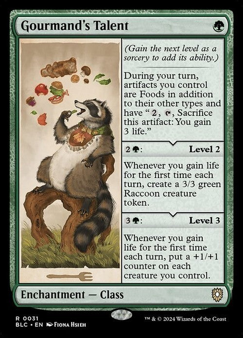 Gourmand's Talent ~ Commander: Bloomburrow [ NM ] [ Magic MTG ]