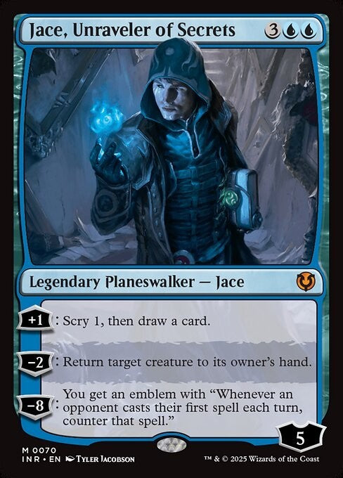 Jace, Unraveler of Secrets ~ Innistrad Remastered [ NM ] [ Magic MTG ]