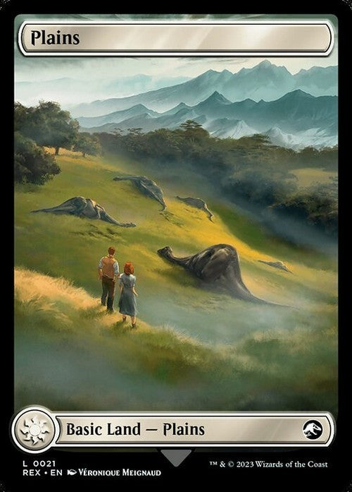 Plains #21~ Universes Beyond: Jurassic World [ NM ] [ Magic MTG ]