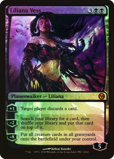 FOIL Liliana Vess ~ Duels of the Planeswalkers [ NM ] [ Magic MTG ]